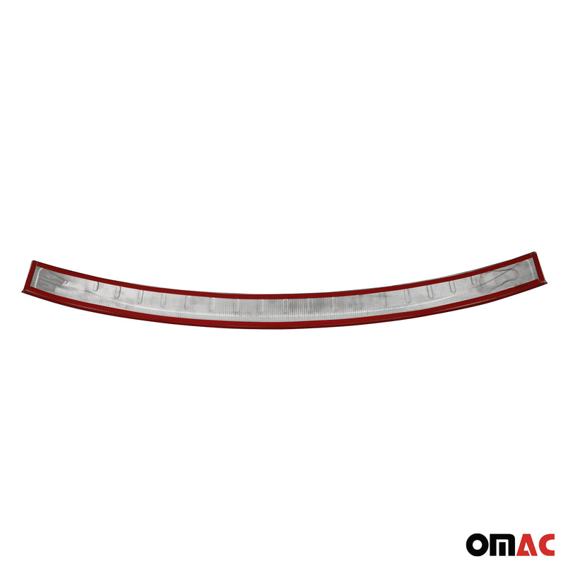 Protezione paraurti per soglia di carico per Mazda CX-5 2012-2017 in acciaio inox argento