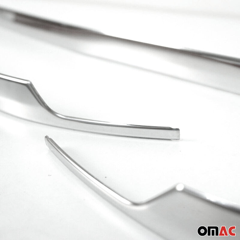 Fascia paraurti posteriore per VW Tiguan 2016-2020 in acciaio inox cromato, 3 pezzi