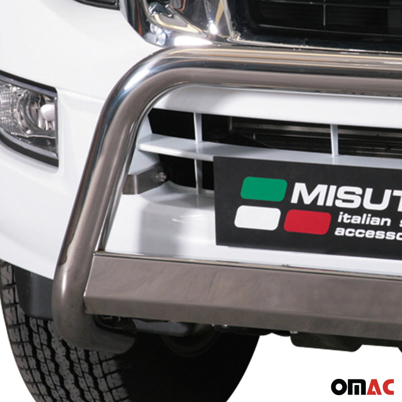 Protezione anteriore per Isuzu D-Max 2012-2019 ø63mm acciaio argento 
