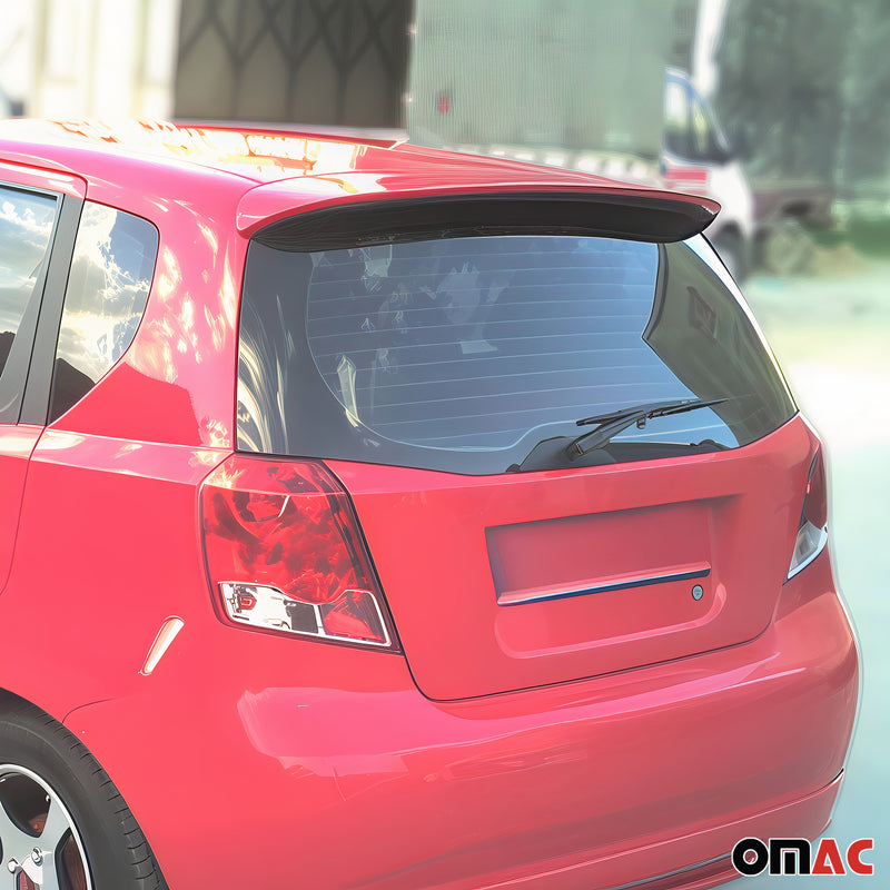 Spoiler posteriore per tetto per Chevrolet Aveo hatchback 2005-2012 con ABS primerizzato