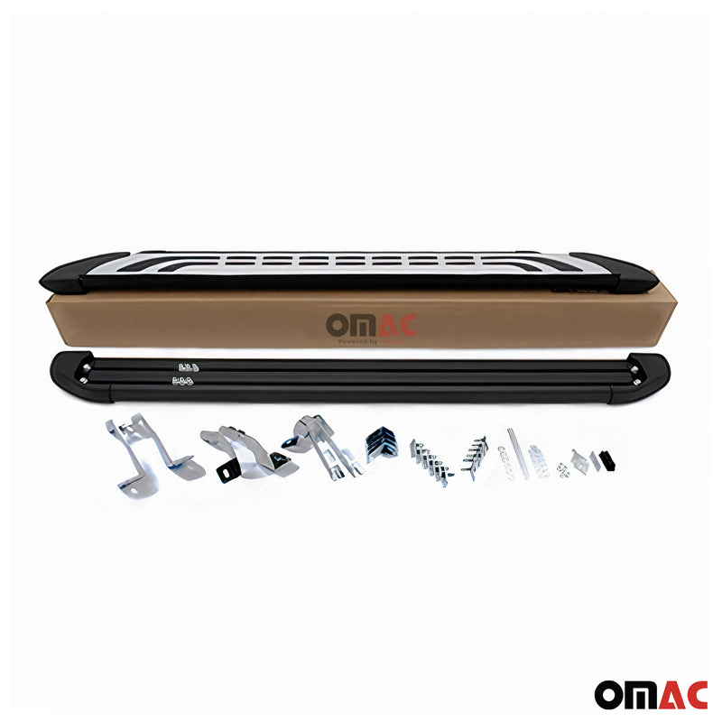 Pedane laterali per Kia Sorento 2014-2020 Alu Black