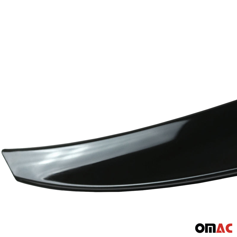 Spoiler posteriore alettone posteriore labbro posteriore per Hyundai Accent SD 2010-2017 ABS Nero 