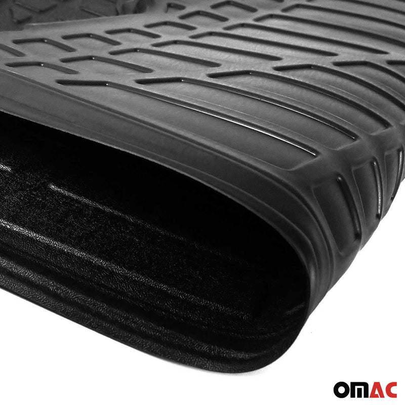 Set di tappetini e vaschetta per bagagliaio per Audi Q3 F3 2018-2025 in gomma TPE nero 5 pezzi