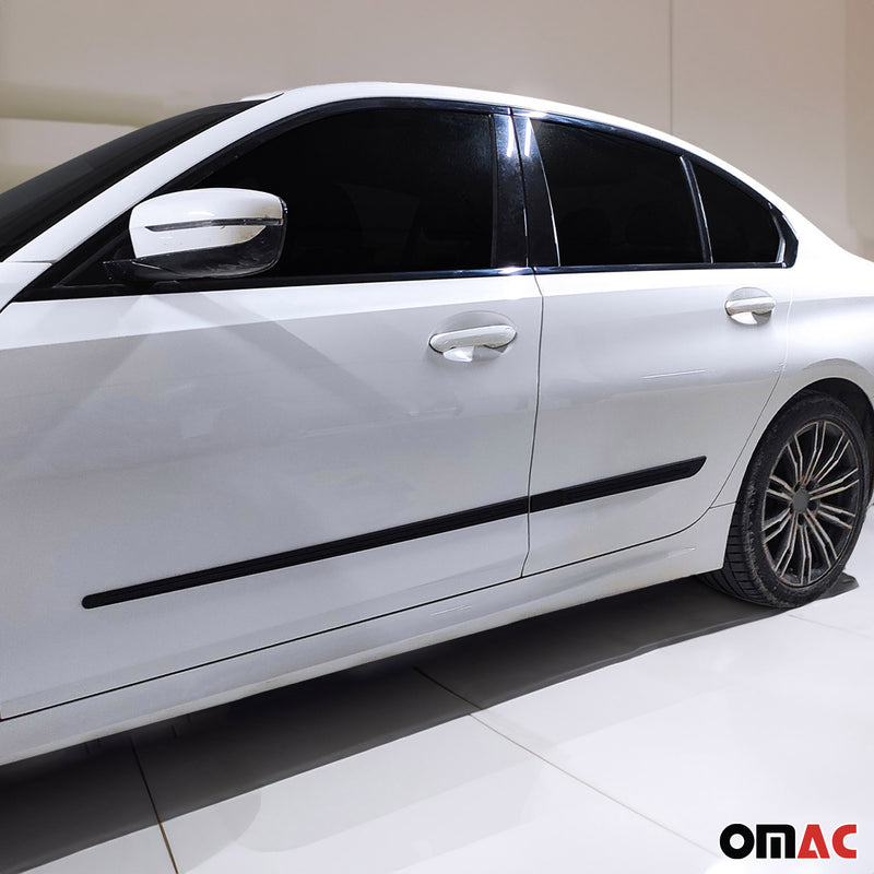 Seitentürleiste Türleisten Türschutzleisten für BMW 1er F20 F40 ABS Chrom Matt