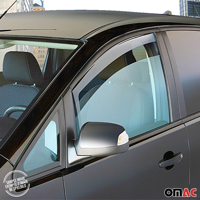 Deflettore cofano, deflettore vento, deflettore pioggia, set per Audi Q7 4L 2006-2015