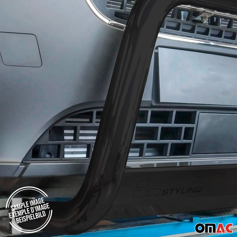 Barra di protezione anteriore per VW Multivan T7 2022-2025 ø63mm acciaio nero 