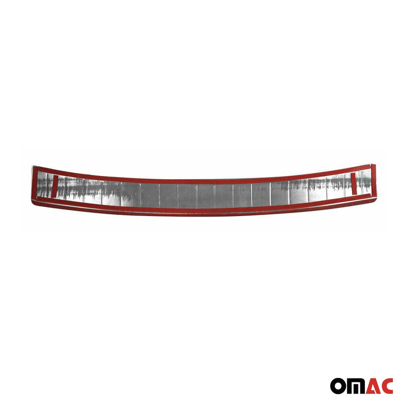 Protezione paraurti per soglia di carico per Subaru XV 2011-2017 in acciaio inox argento 1 pezzo