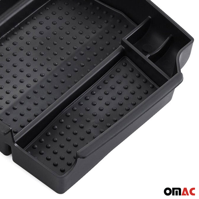 Scatola portaoggetti centrale per bracciolo per Honda CR-V 2012-2019 ABS Nero 