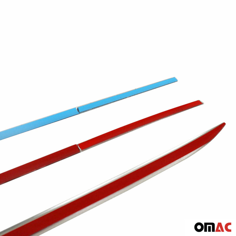 Striscia di protezione della portiera laterale per Citroen C4 Aircross Cactus Picasso Cromata 4x 