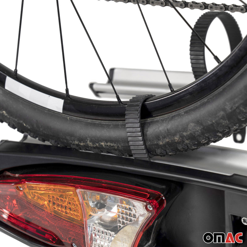 portabici gancio traino bici elettrica 2 bici