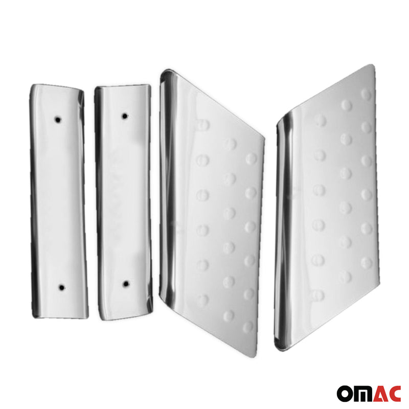 Protezioni battitacco per Fiat Doblo 2000-2010 in acciaio inox 4 pezzi