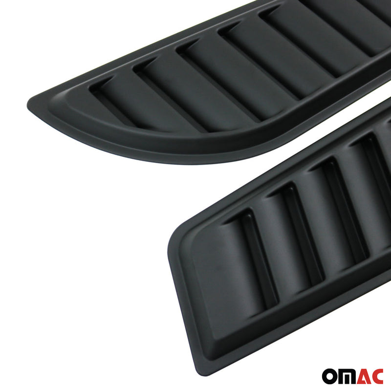 Presa d'aria per cofano motore per Jeep Renegade 2014-2025 ABS Nero 2 pezzi 