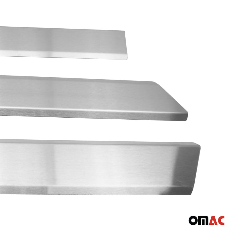 Protezione per porta laterale con striscia decorativa per Mercedes Sprinter W906 2006-18 L2 spazzolata