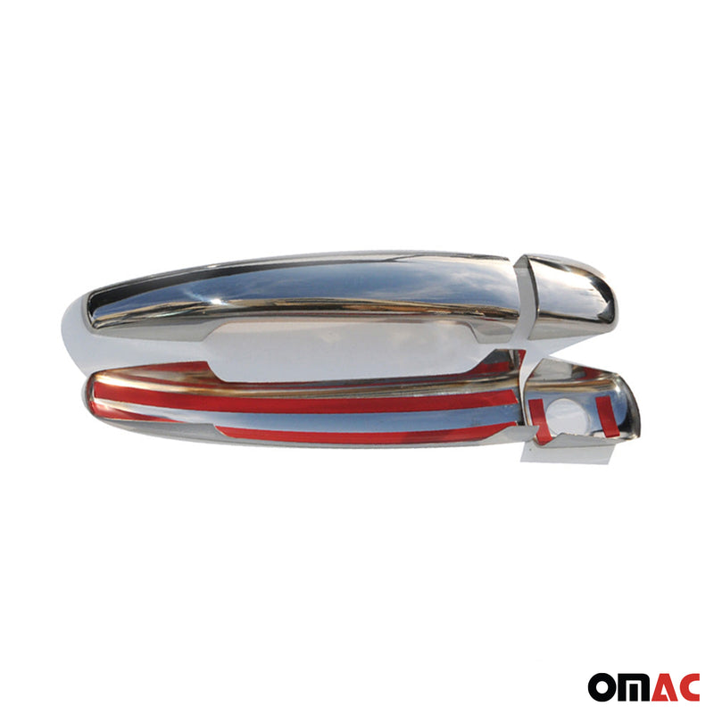Copri maniglia porta, copri maniglia porta per Peugeot RCZ 2010-2015, acciaio inox argento, 4 pezzi 
