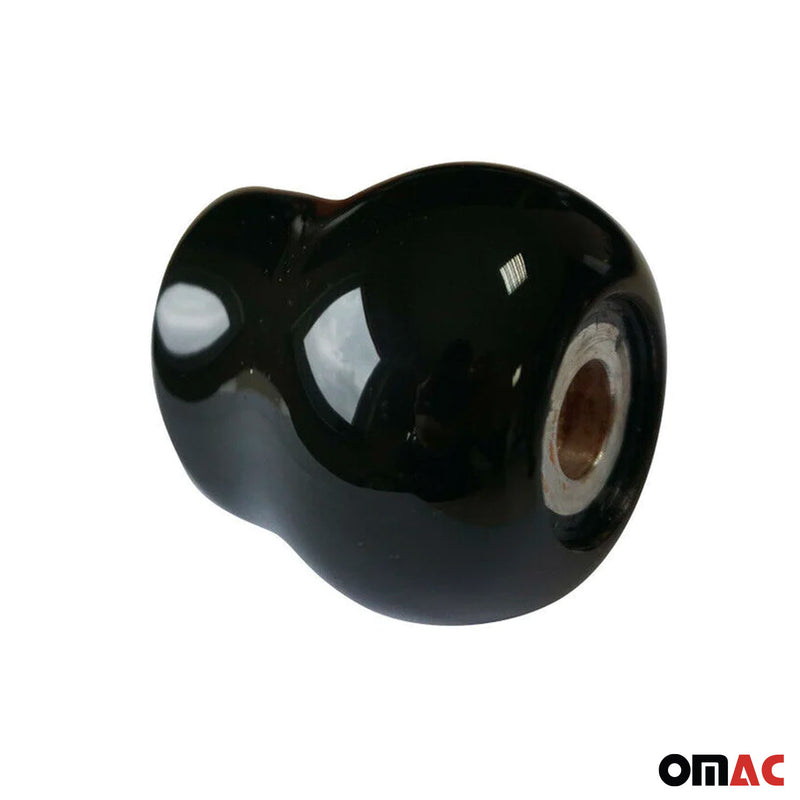 Pomello del cambio per VW T6 T6.1 tutti i modelli 2015-2024 in legno pregiato nero lucido