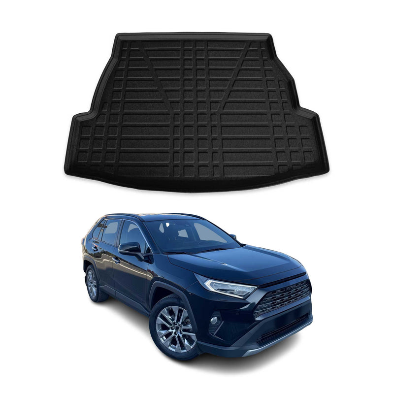 Vasca baule per Toyota RAV4 2019-2025 in gomma TPE nera