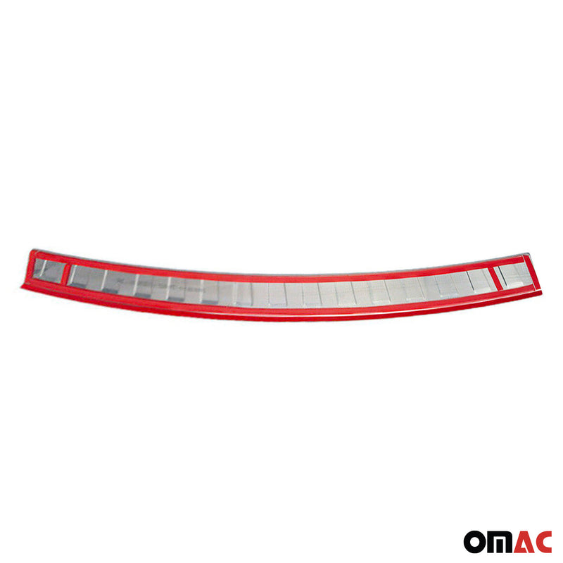 Protezione paraurti per soglia di carico per VW Polo 6R 2009-2017 in acciaio inox argento