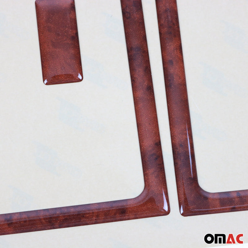 Decorazione interna abitacolo per VW Golf 1997-2003 effetto radica 21 pezzi