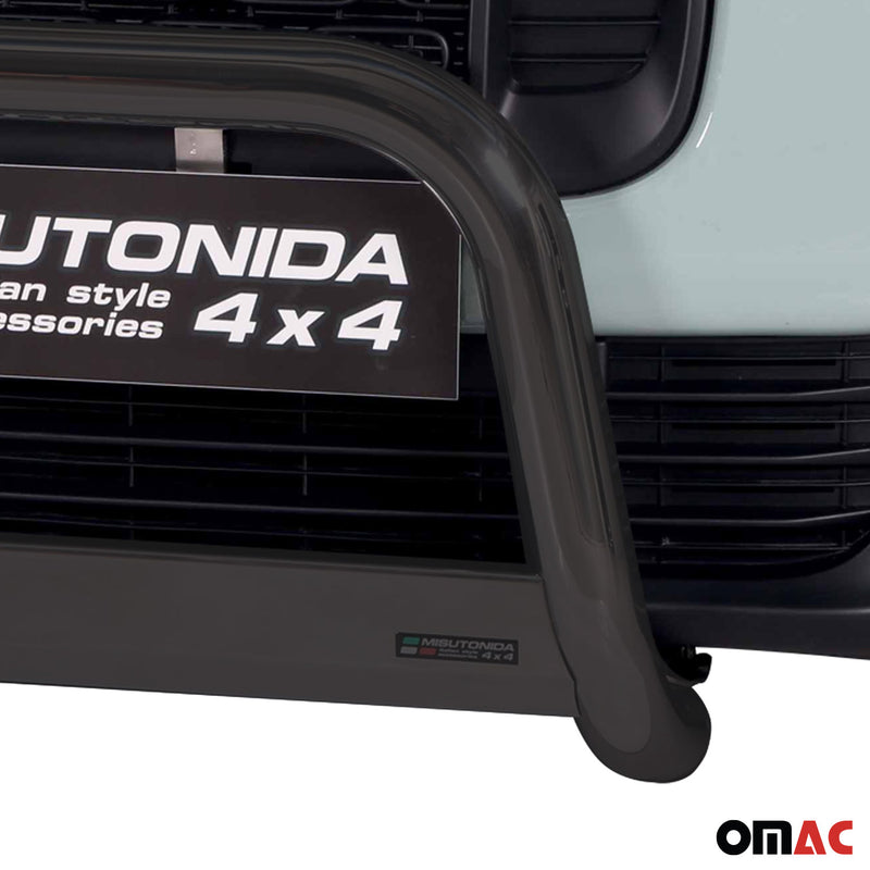 Barra di protezione anteriore per Citroen Berlingo 2018-2025 ø63mm acciaio nero 