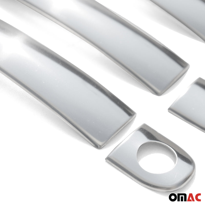 Copertura maniglia porta cromata per Seat Toledo 1998-2004 4 porte in acciaio inox 8x 