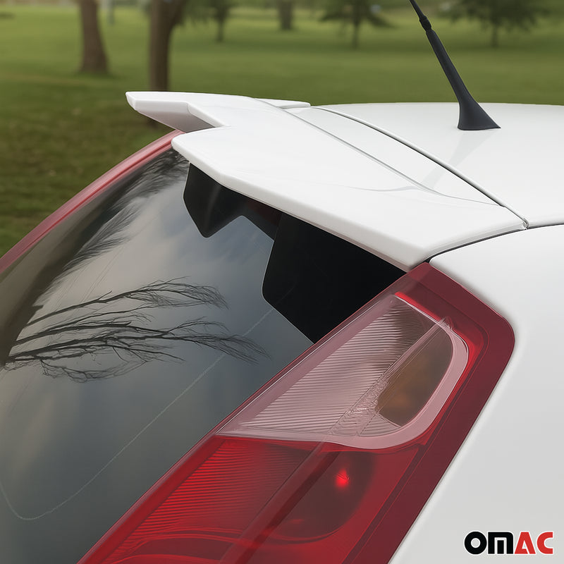 Spoiler posteriore per tetto per Fiat Punto Evo Grande Punto 2005-2012 verniciato bianco