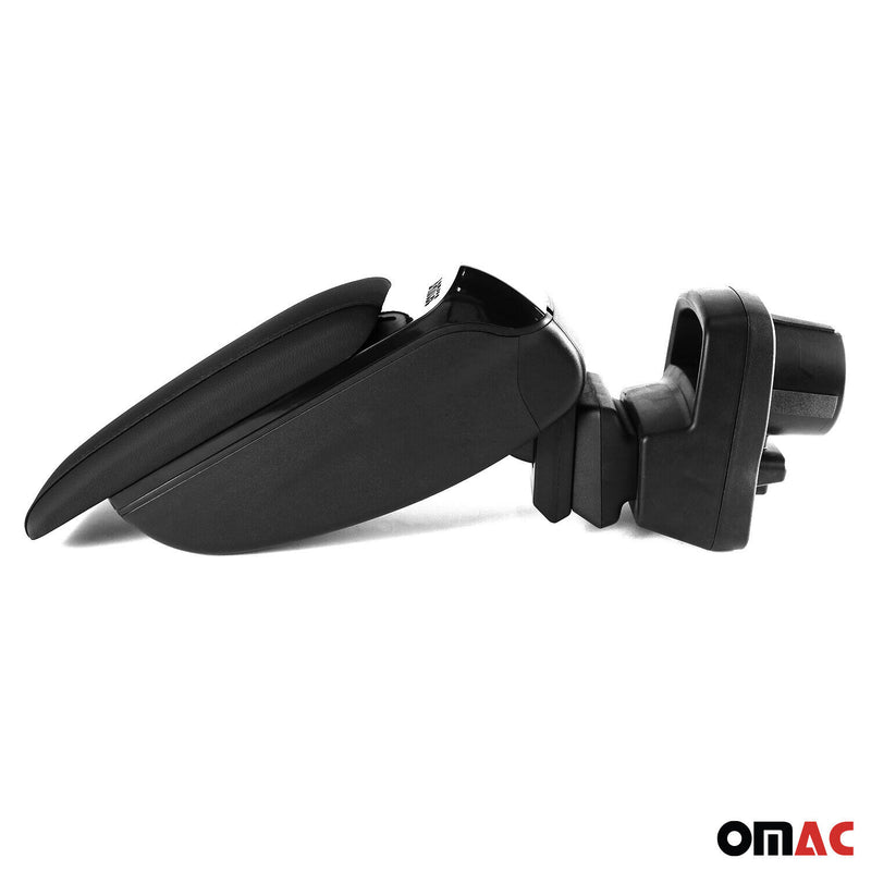 Bracciolo centrale per Opel Corsa F 2019-2025 in similpelle ABS nero