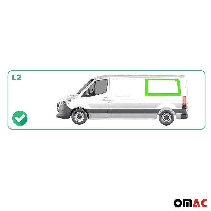 Finestrino laterale per Mercedes Sprinter W906 2006-2018 Sinistro L2