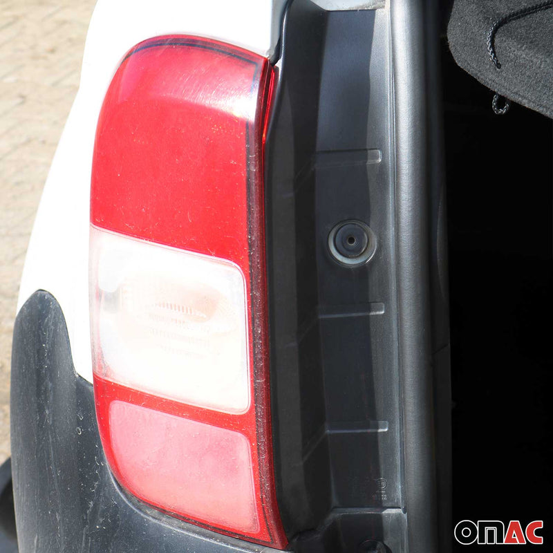 Innen Ladekantenschutz Stoßstange für Dacia Duster 1 2010-2017 ABS Schwarz 3tlg
