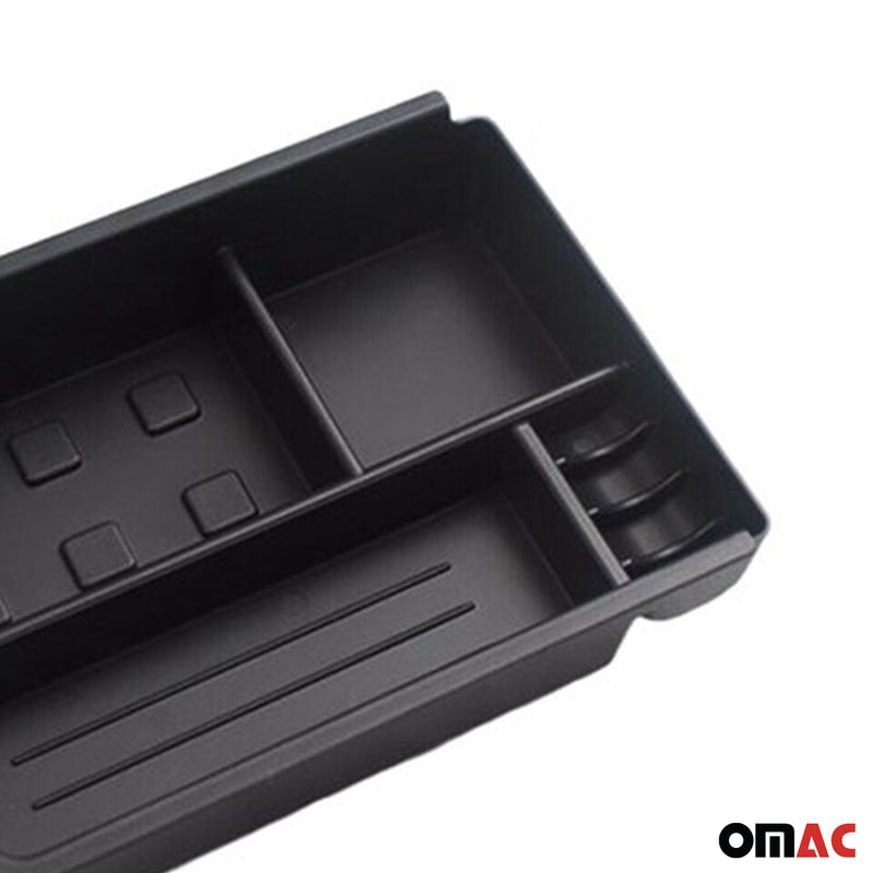 Box portaoggetti centrale per bracciolo Toyota RAV4 2013-2018 ABS Nero 
