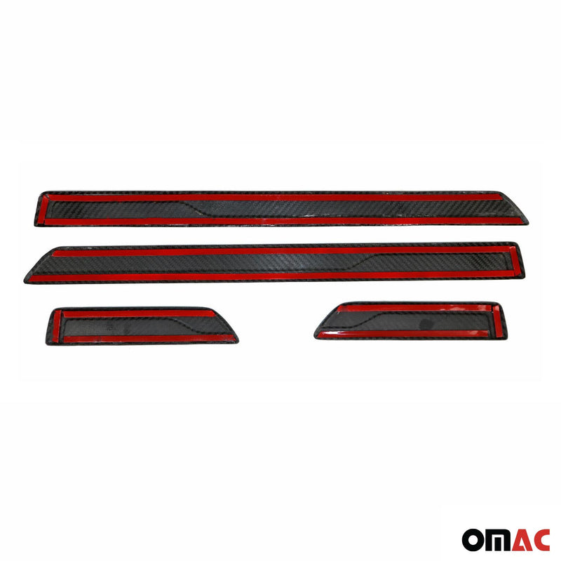 Soglie d'ingresso per Renault Talisman 2016-2025 Limo Carbon 4x