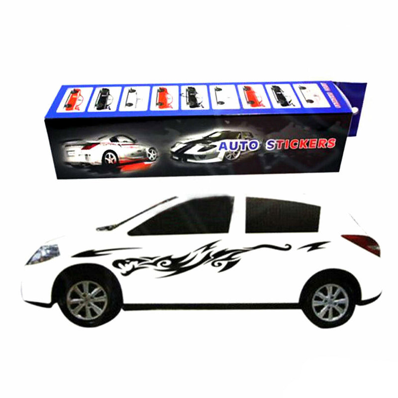 Strisce decorative, strisce laterali, strisce decorative, adesivo per tatuaggio auto, decorazione nera
