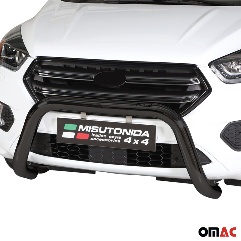 Protezione anteriore per Ford Kuga 2017-2019 ø76mm acciaio nero 