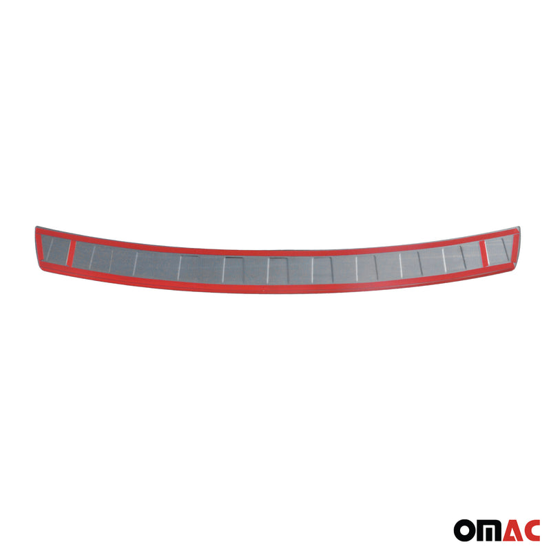Protezione paraurti per soglia di carico per Seat Altea XL 2006-2015 in acciaio inox argento