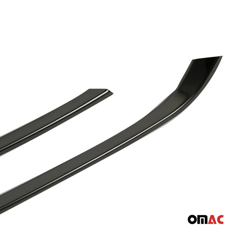 Cornice fendinebbia per Opel Astra K hatchback cromata scura 2x 