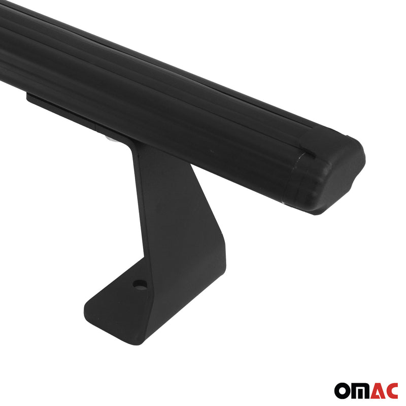 Barre portatutto per VW T7 Multivan 2021-2024 barre trasversali in alluminio nero 3 pezzi