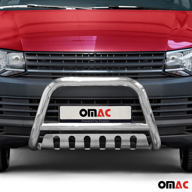 Protezione anteriore in acciaio per VW T6 T6.1 Transporter 2015-2024 con ABE 