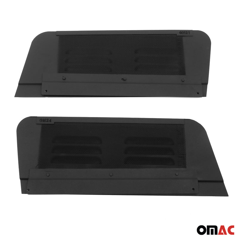 Griglia di ventilazione per Ford Transit 2014-2025 alluminio nero 2 pezzi 