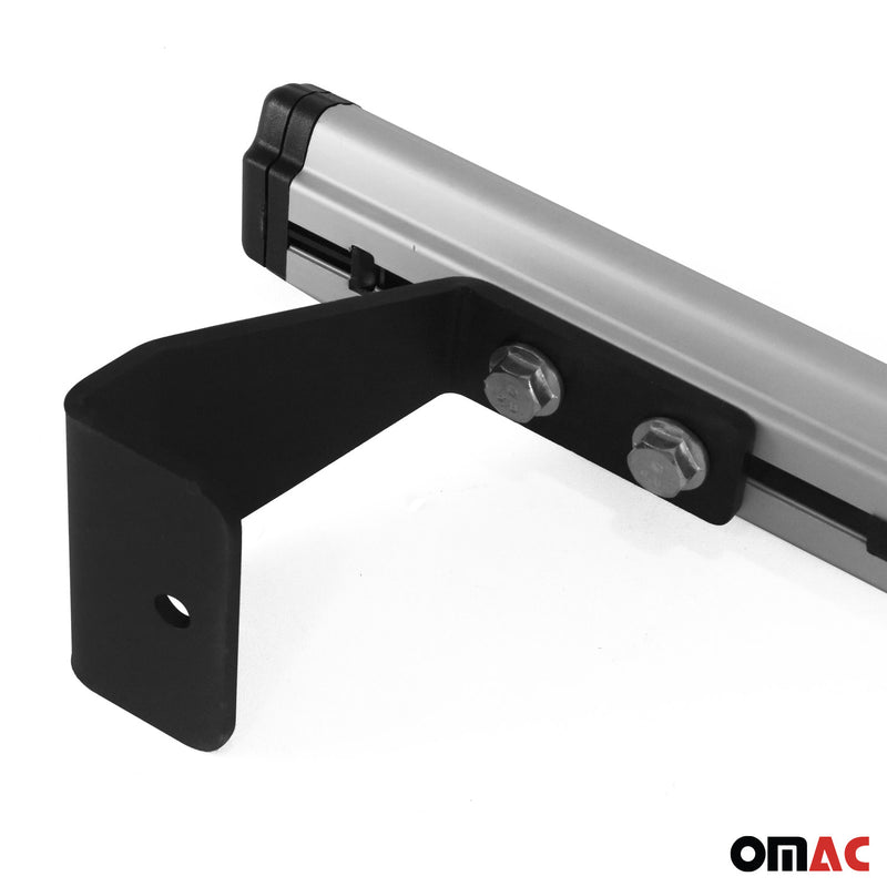 Barre portatutto per VW T7 Multivan 2021-2024 barre trasversali in alluminio argento 2 pezzi