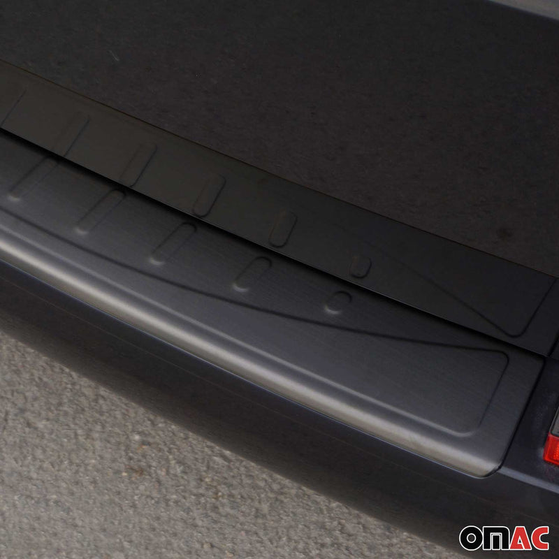 Paraurti di protezione della soglia di carico per VW T6 T6.1 2015-2024 porta singola spazzolato scuro