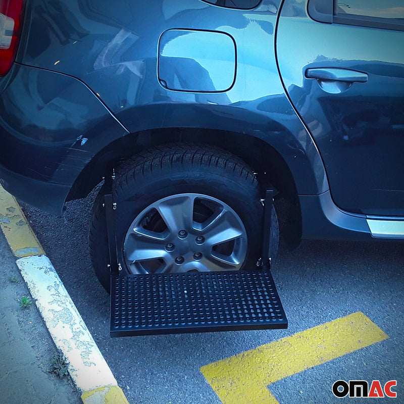 Gradino per ruota per Nissan Navara pieghevole in acciaio da 55 cm