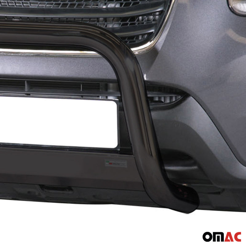 Protezione anteriore per Hyundai Santa Fe 2009-2012 ø63mm acciaio nero