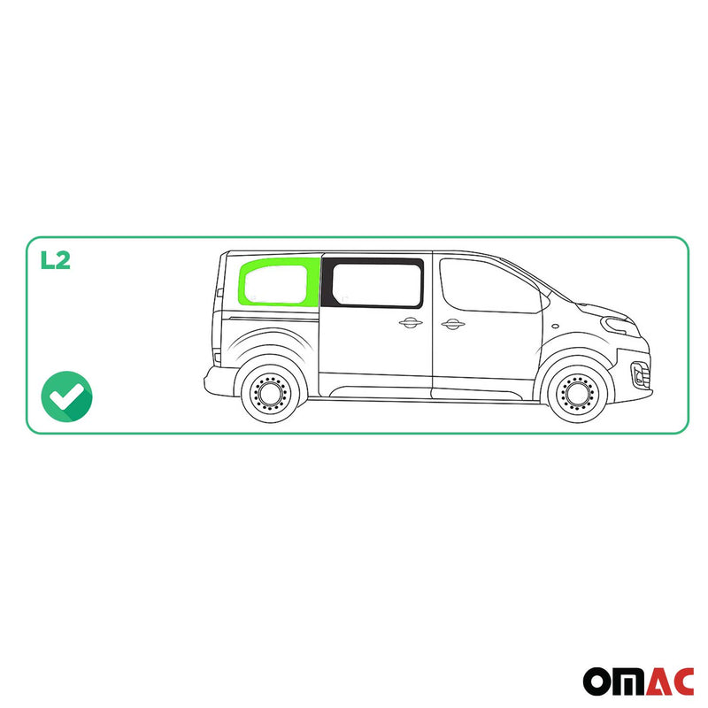 Finestrino laterale per Toyota Proace 2017-2024 destro L2