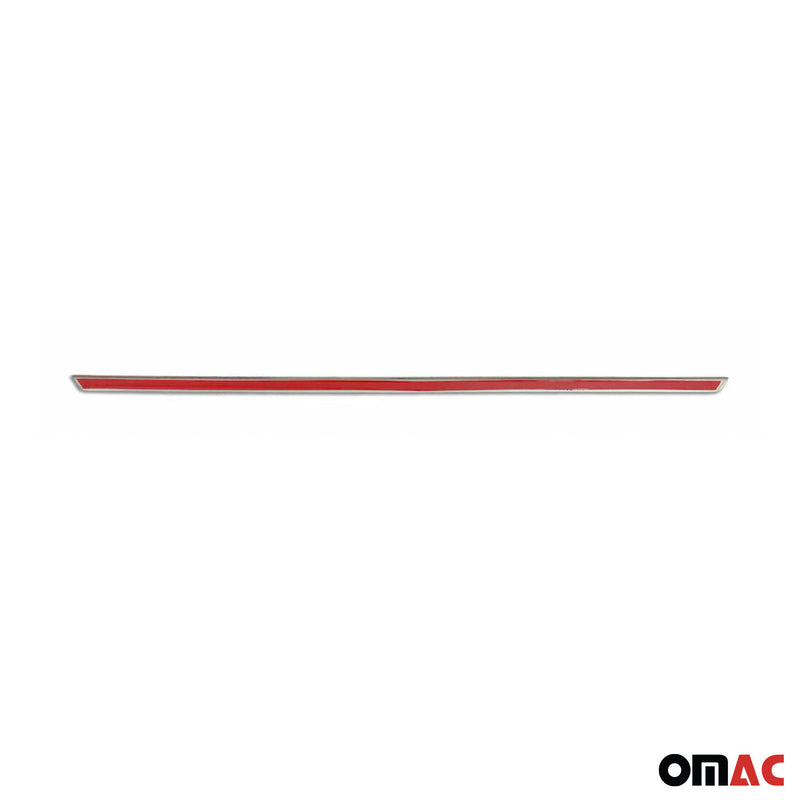 Modanatura del portellone posteriore per Skoda Roomster 2007-2019 in acciaio inox cromato 