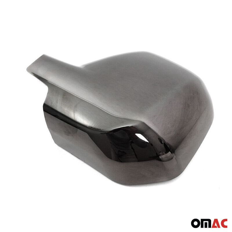 Calotte specchietti retrovisori per Citroen Berlingo 2008-2012 ABS scuro
