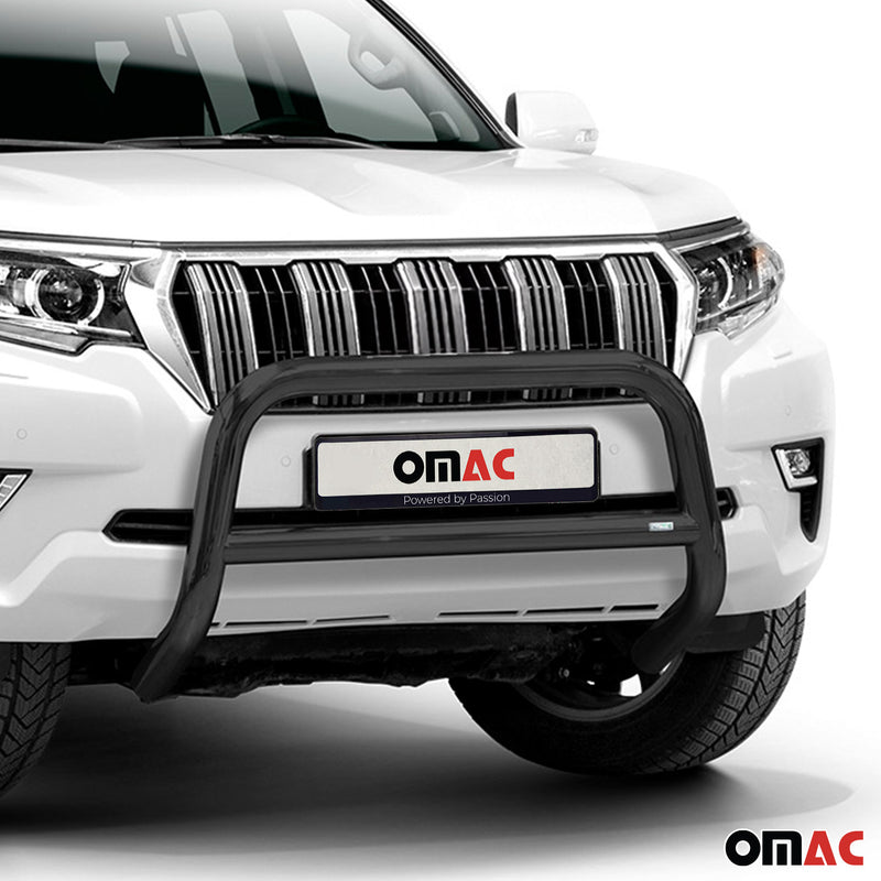 Frontbügel Frontschutzbügel für Toyota Land Cruiser 150 2017-2022 ABE Schwarz