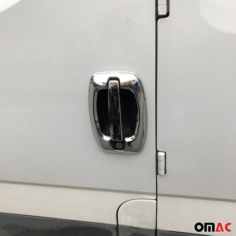 Copri maniglia porta, copri maniglia porta per Fiat Ducato 2006-2024 4 porte ABS cromato 8x 