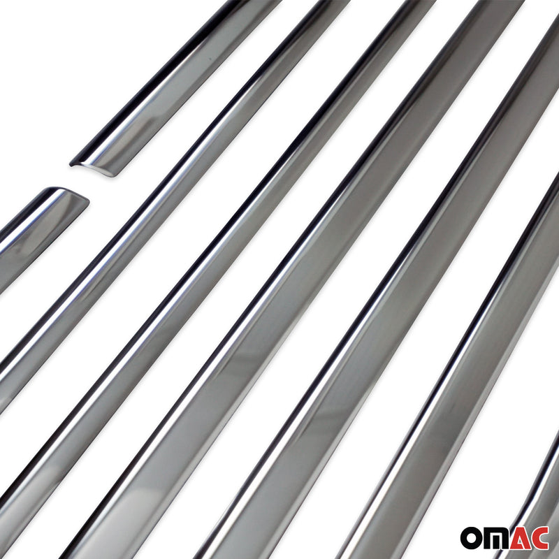 Listelli decorativi per finestrini per Mercedes Classe W447 L3 2014-2025 inferiori cromati 8x 