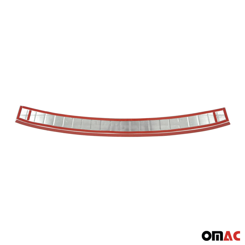 Protezione paraurti per soglia di carico per Seat Leon Station Wagon 2014-2020 in acciaio inox cromato