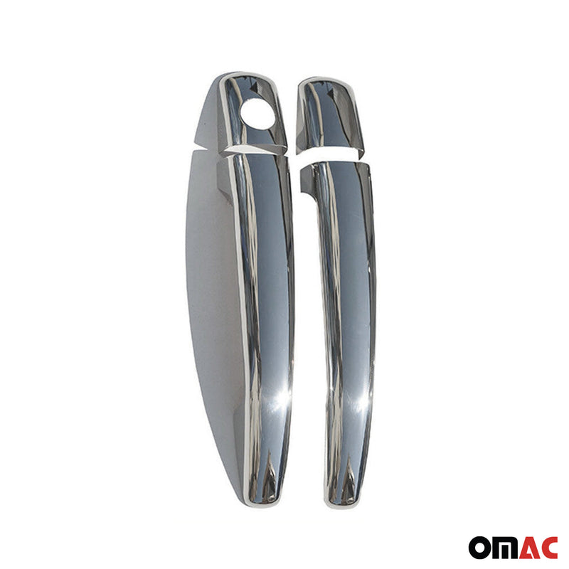 Copri maniglia porta, copri maniglia porta per Peugeot RCZ 2010-2015, acciaio inox argento, 4 pezzi 