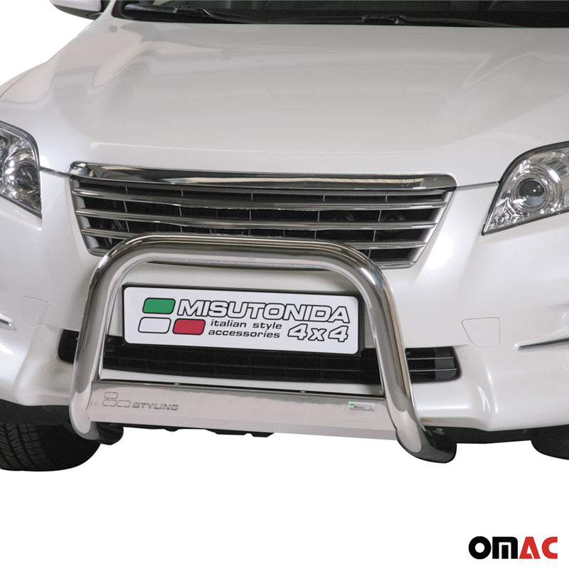 Protezione anteriore per Toyota RAV4 XA30 2010-2012 ø63mm acciaio argento 